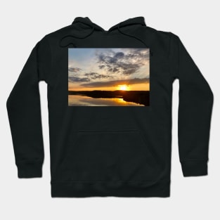 Sunset Over The Water Hoodie